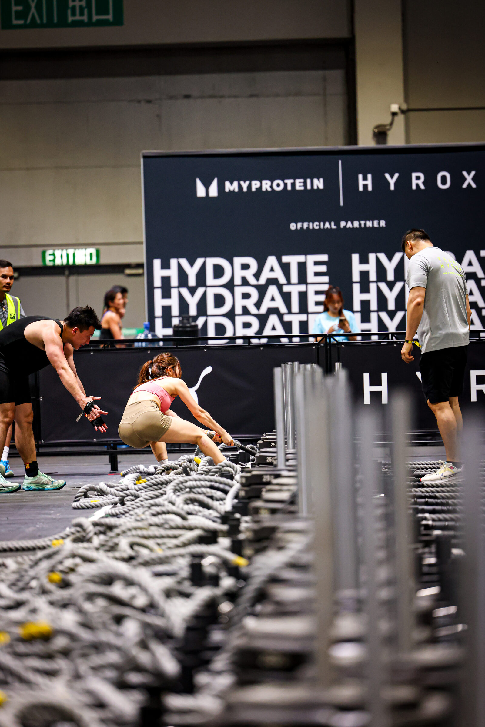 Browse HYROX and fitness work