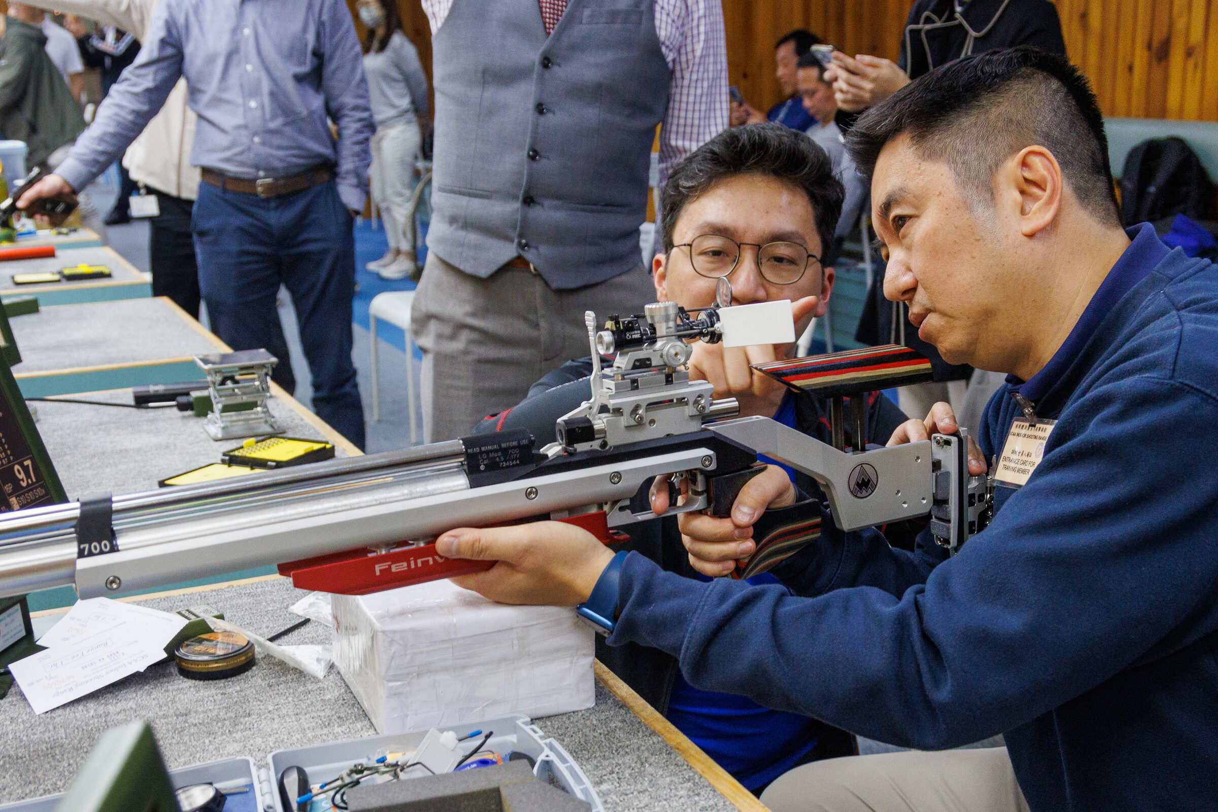 Shooting event competition still